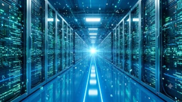 セキュリティ基盤を支えるデータセンターのイメージ